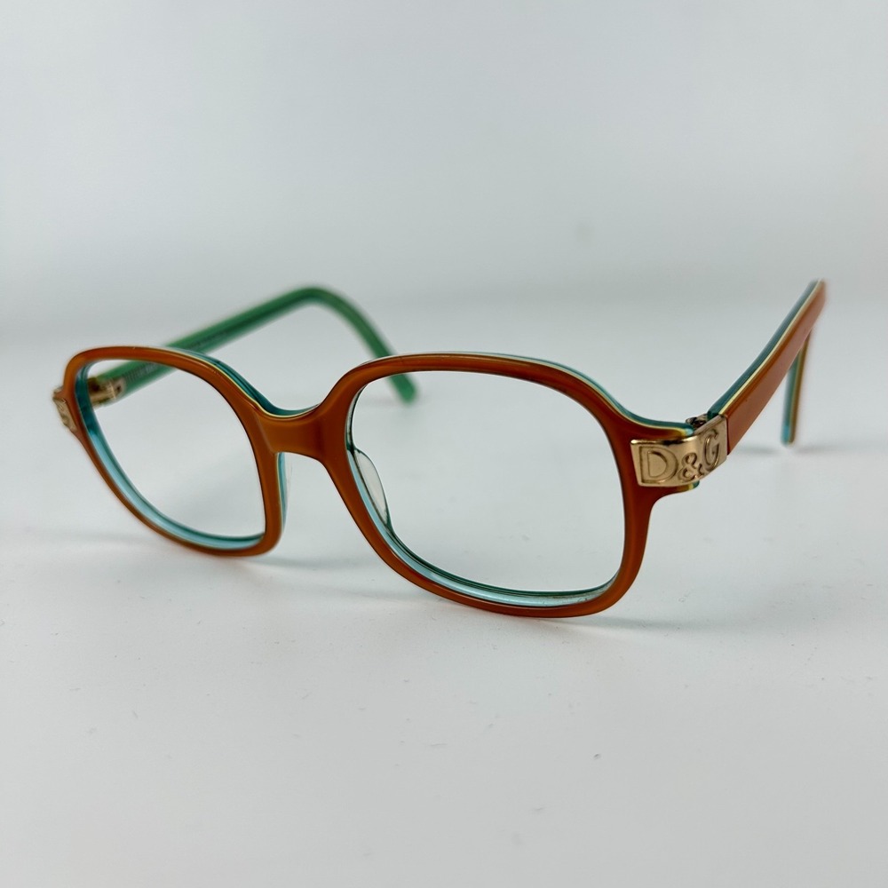 Dolce & Gabbana 2054 Womens Eyeglasses Frame Brown Plastic Full Rim 49-19-135 mm